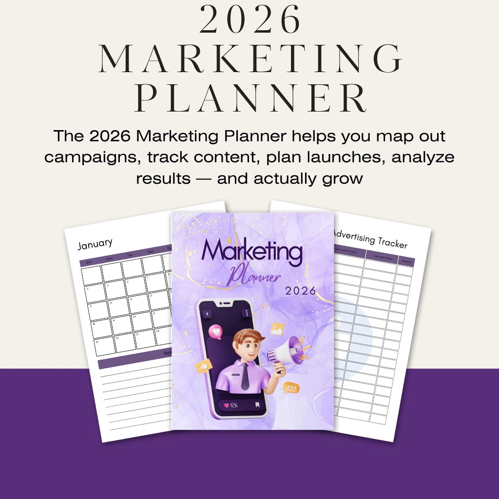 2026 Content Marketing Planner