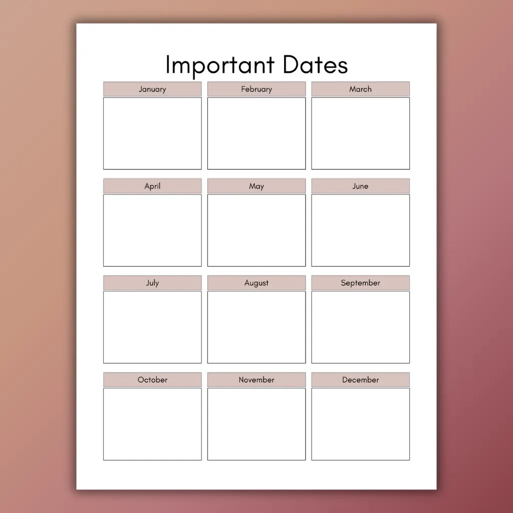 2026 Daily and Weekly Planner Template