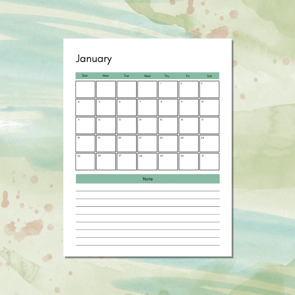 2026 Digital Budget Binder Template
