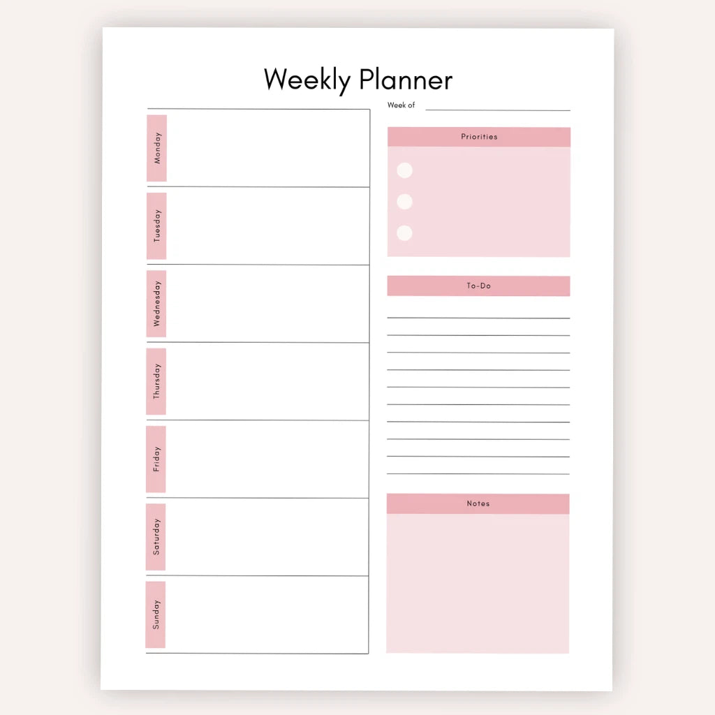 2026 Digital Planner for Neurodivergent Adults