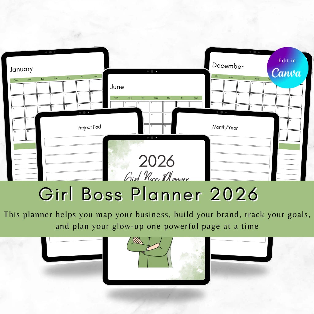 2026 Female Entrepreneur Planner