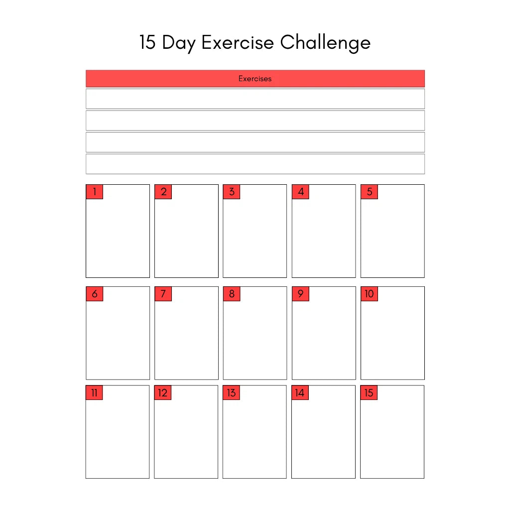 2026 Monthly Health Planner