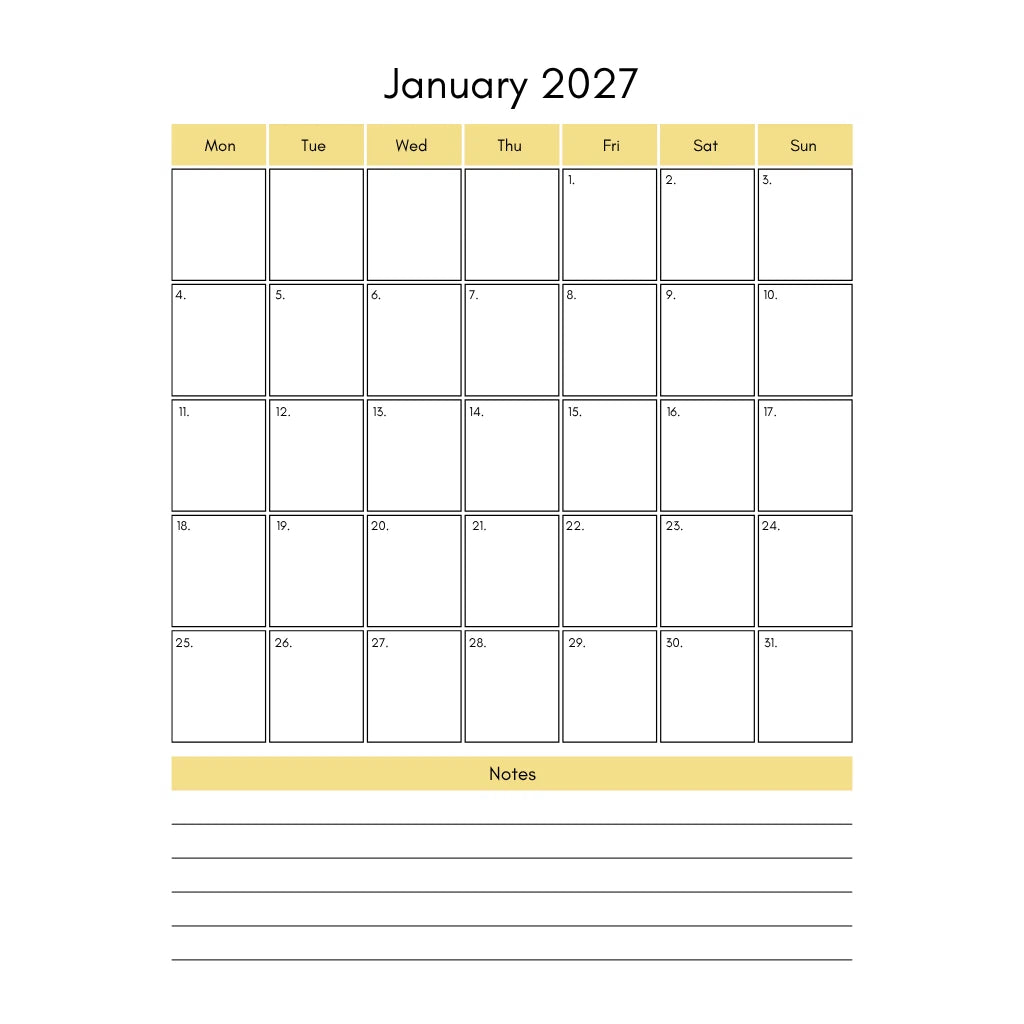 2027 Anxiety & Mood Tracker Journal