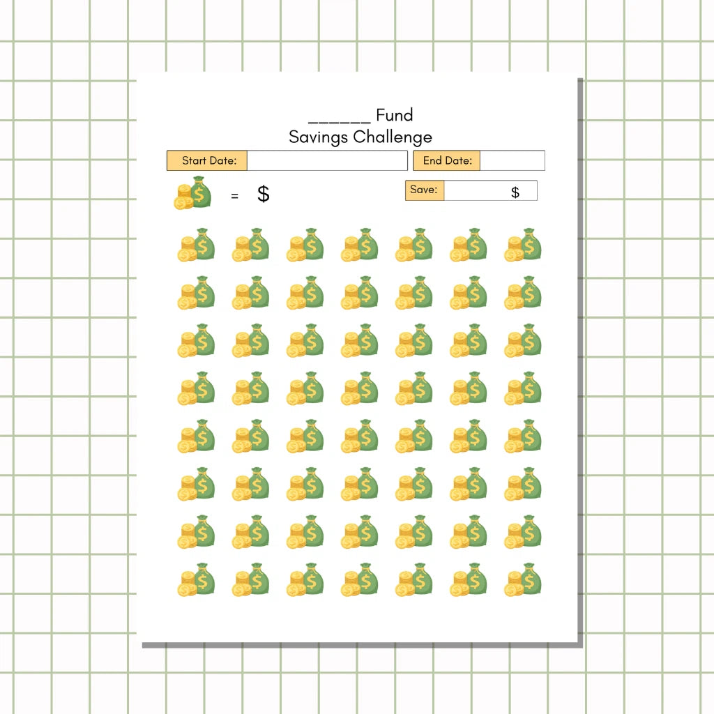 2027 Emergency Fund Savings Tracker