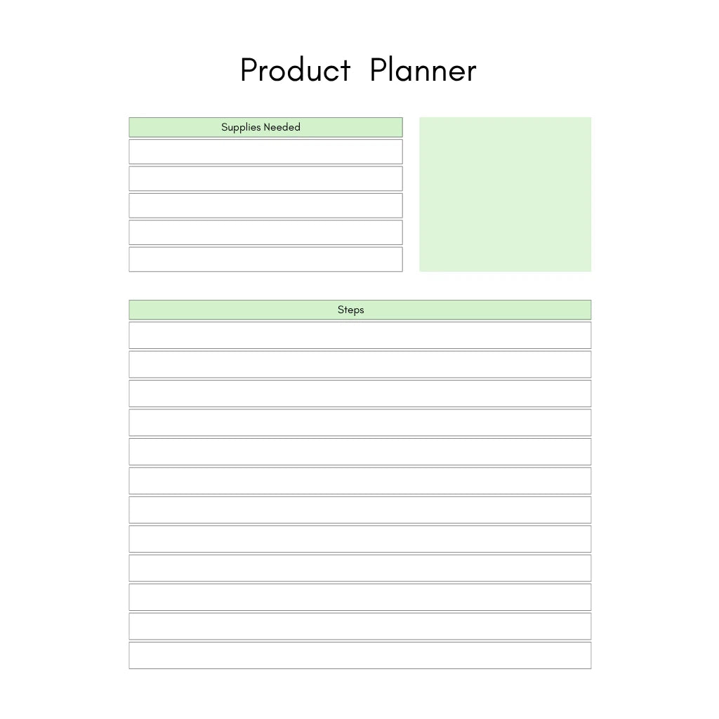 2027 Launch Strategy Digital Planner