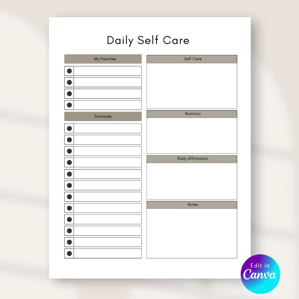 2027 Mental Clarity and Self-Care Journal