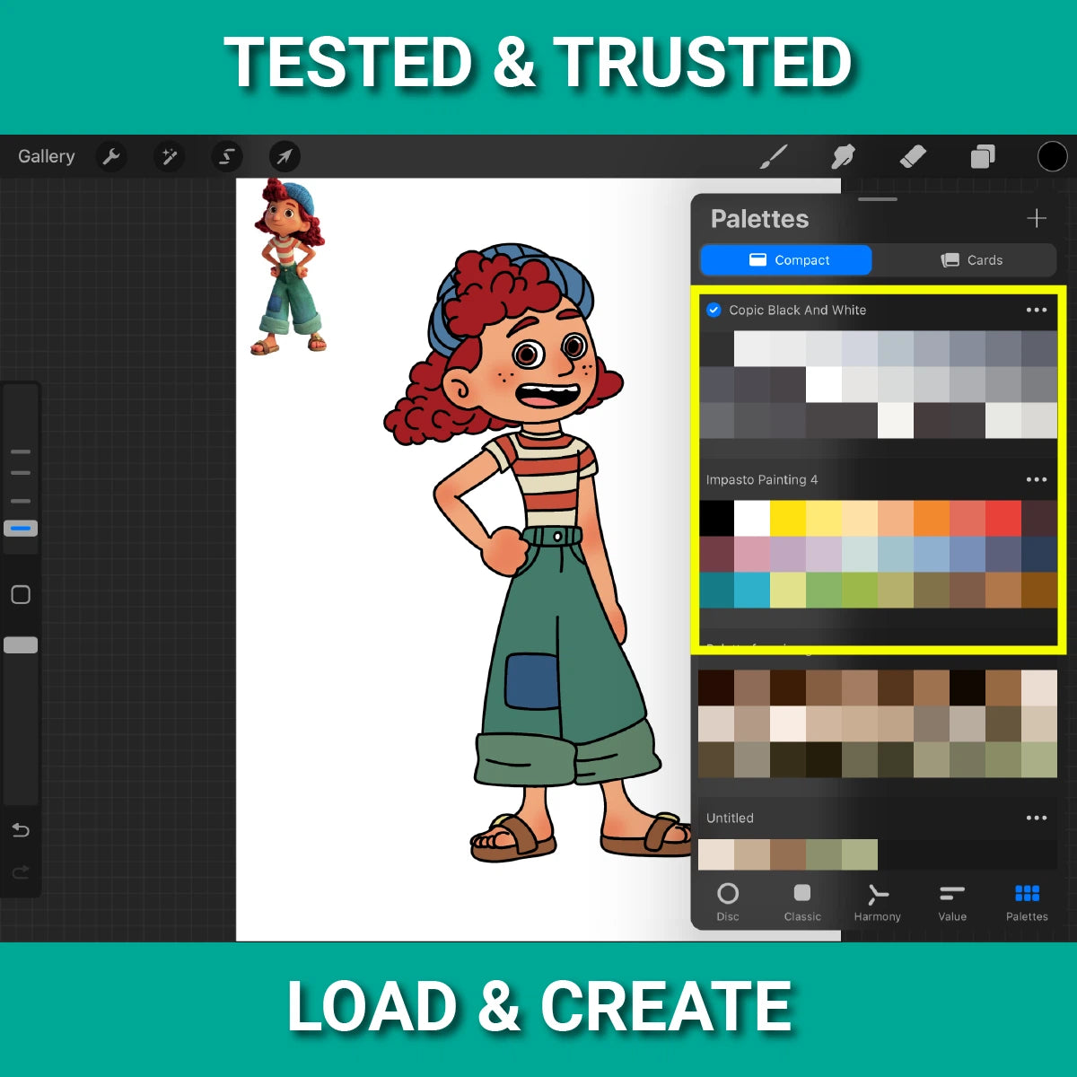 330+ Seasonal Procreate Color Palettes