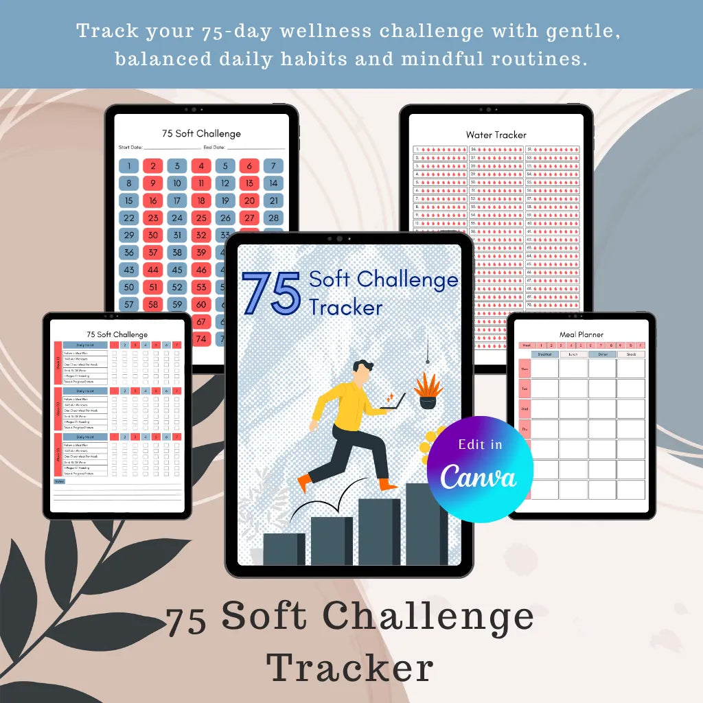 75 Soft Challenge Digital Planner