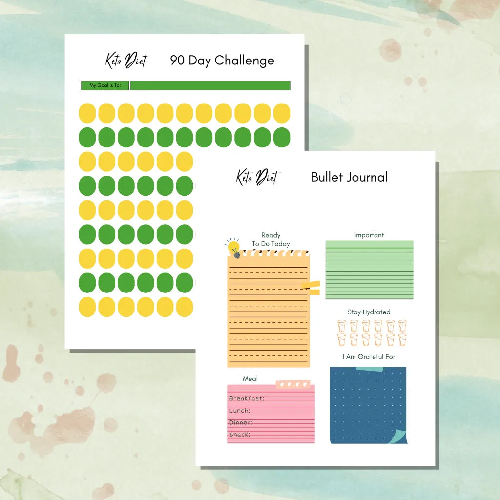 90-Day Keto Challenge Journal