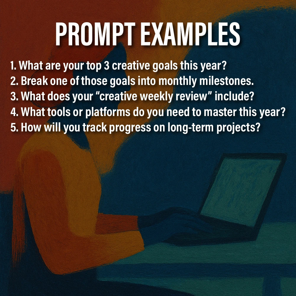 Ambitious Creatives AI Toolkit – 800 Career & Productivity Prompts for Focus, Clarity & Growth