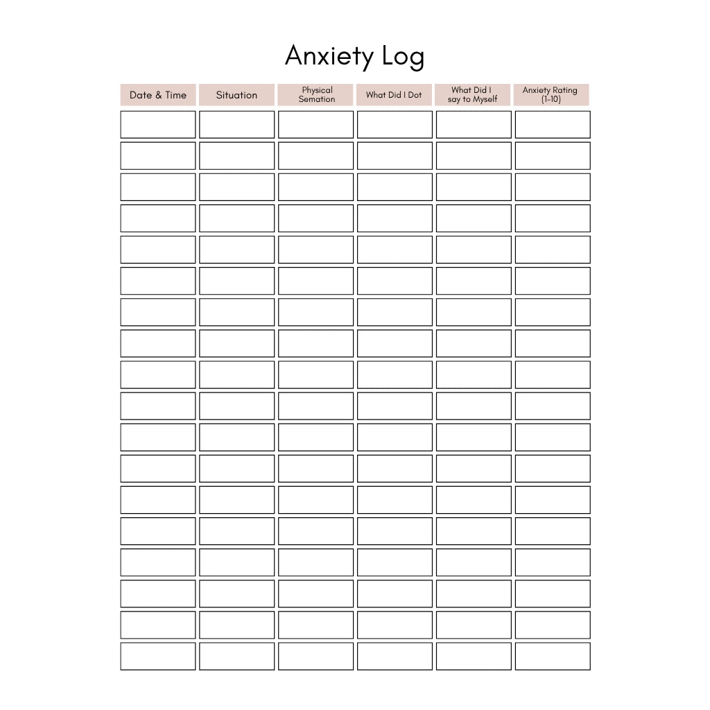 Anxiety Management Journal