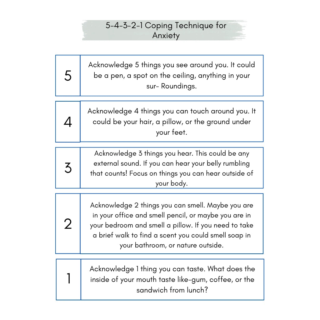 Anxiety Tracker & Coping Workbook