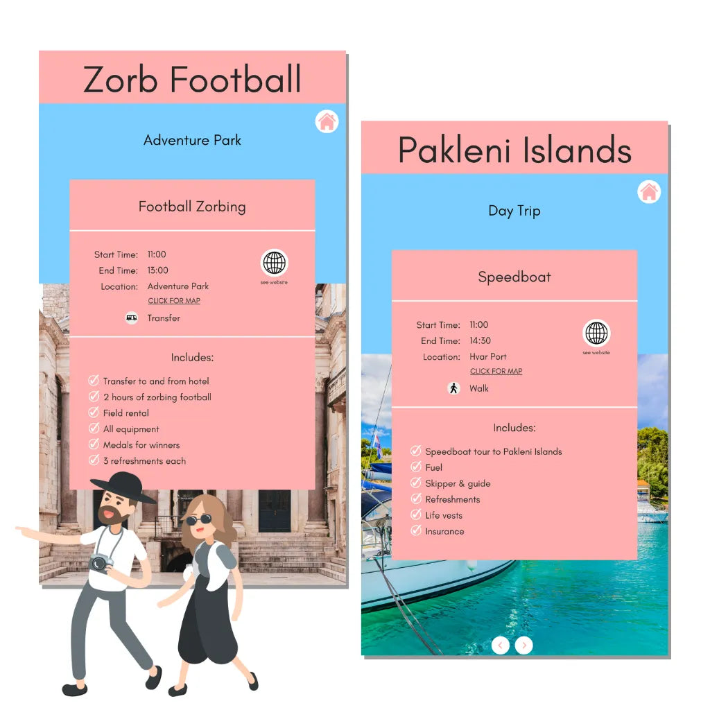 Bachelor Trip Organizer Canva