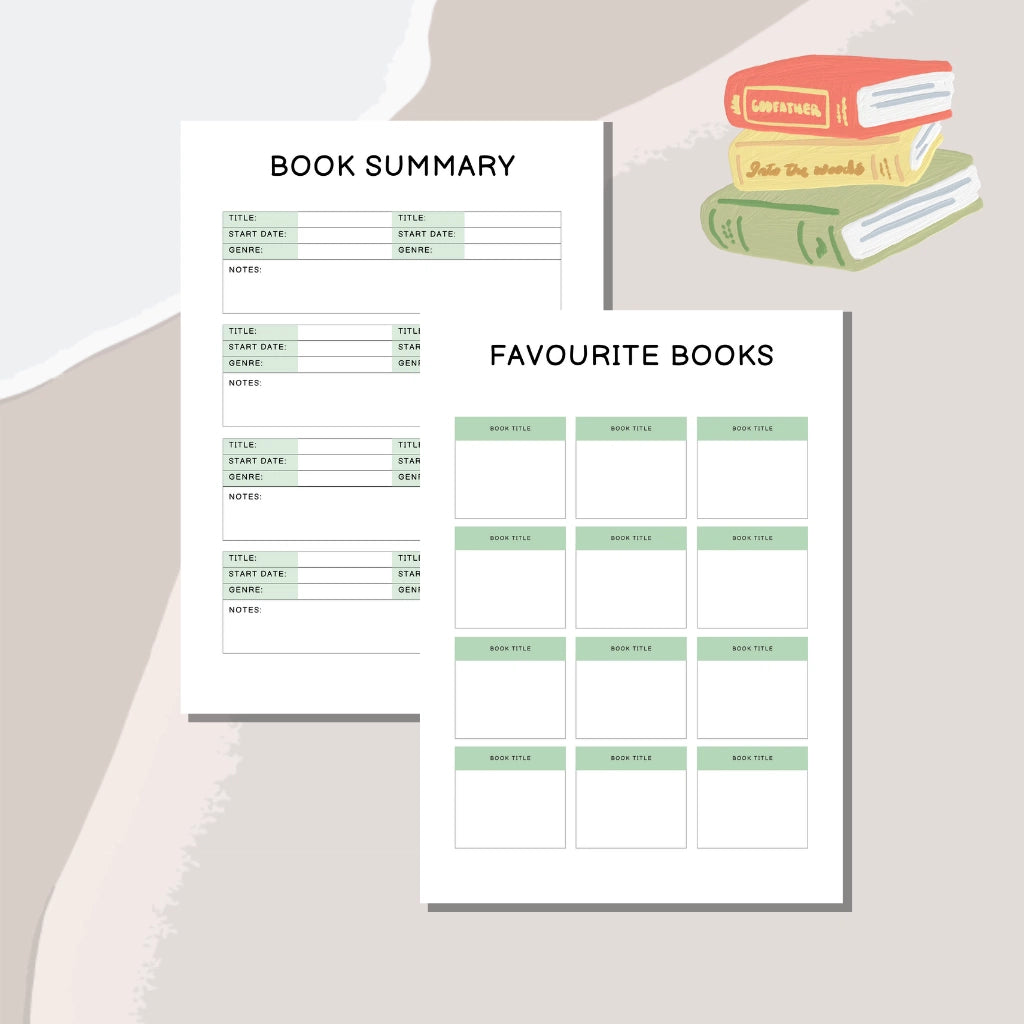 Bibliophile Planner