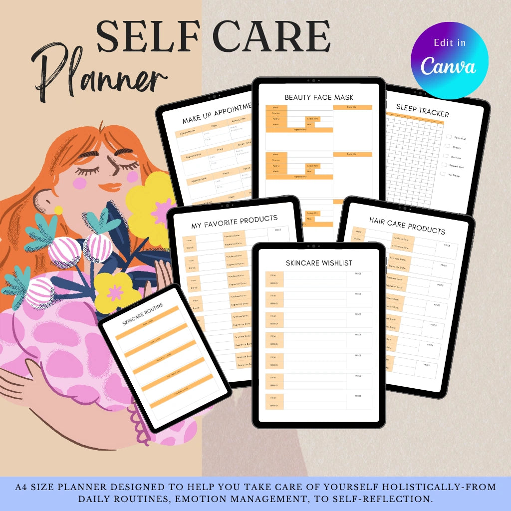 Body Care & Skincare Planner