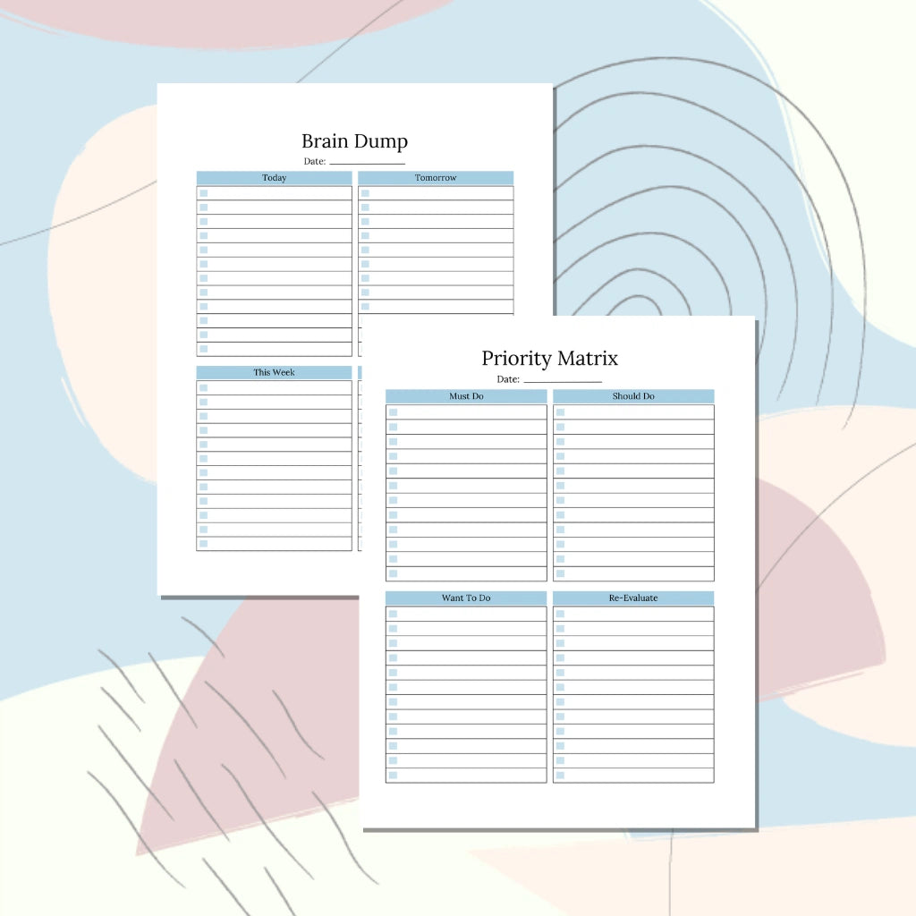 Brain Dump & Focus Planner
