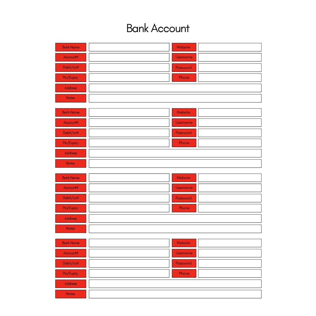Branding and Income Tracker Digital Planner