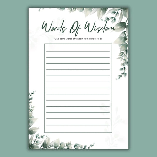 Bride-to-Be Party Games