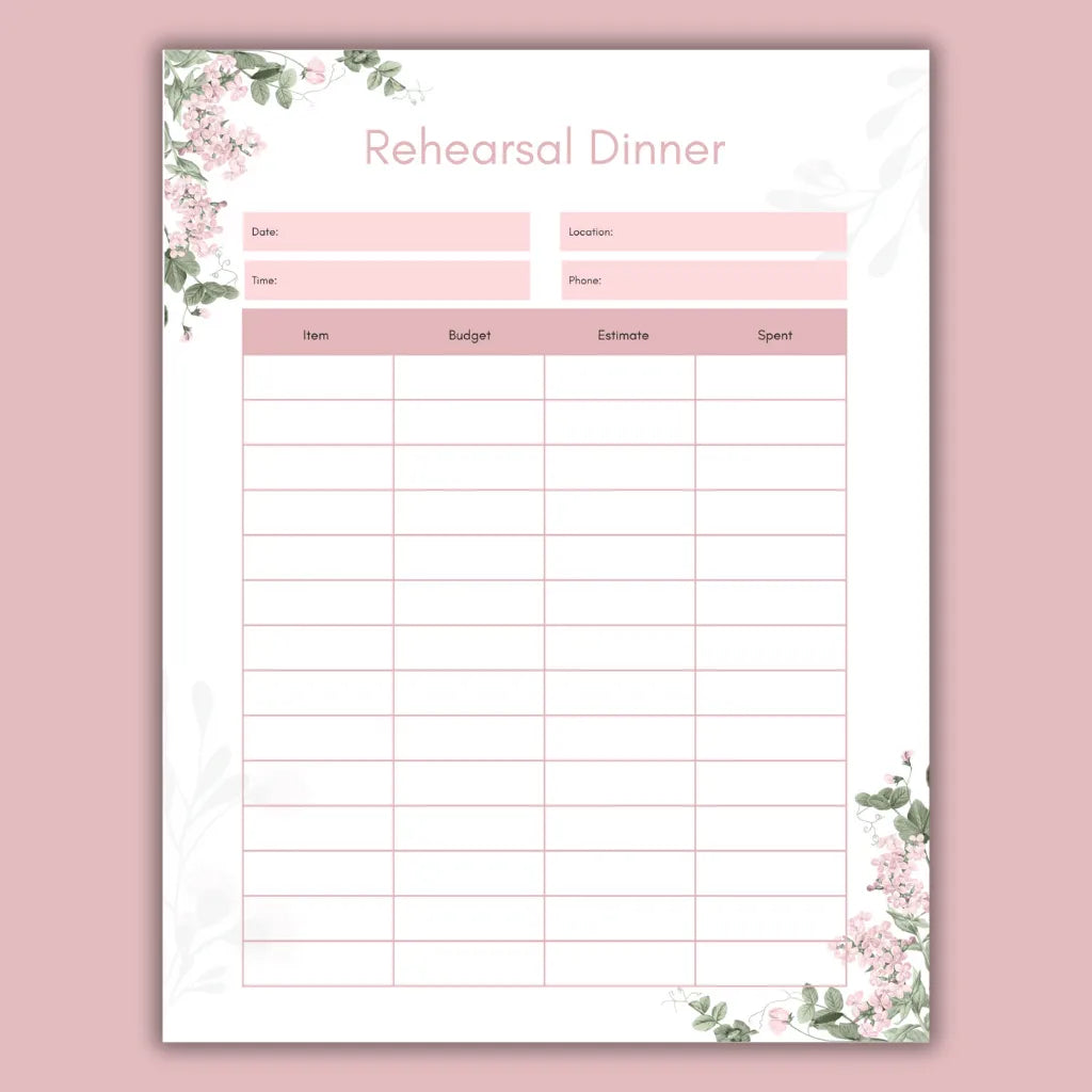 Bride-to-Be Wedding Organizer