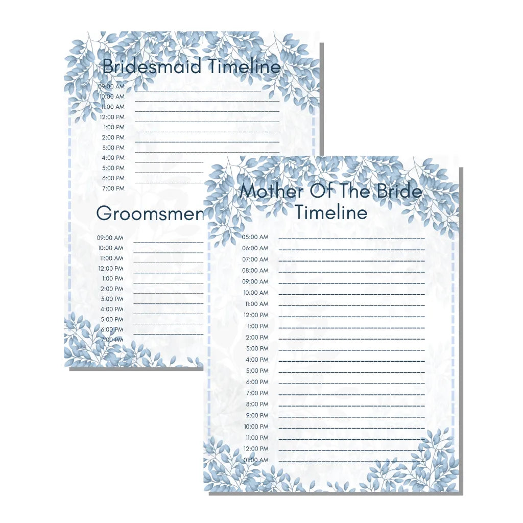 Bride and Groom Wedding Planner