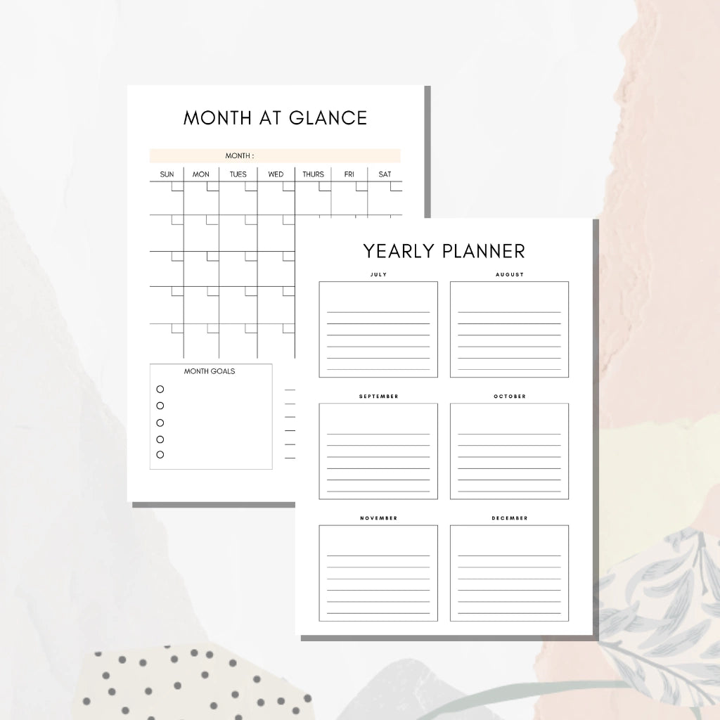 Canva Daily & Monthly Planner