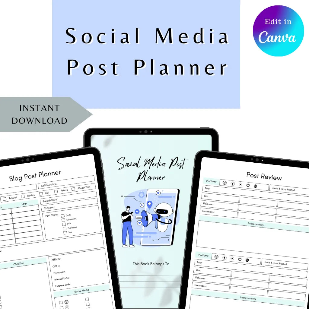 Canva Digital Planner Templates