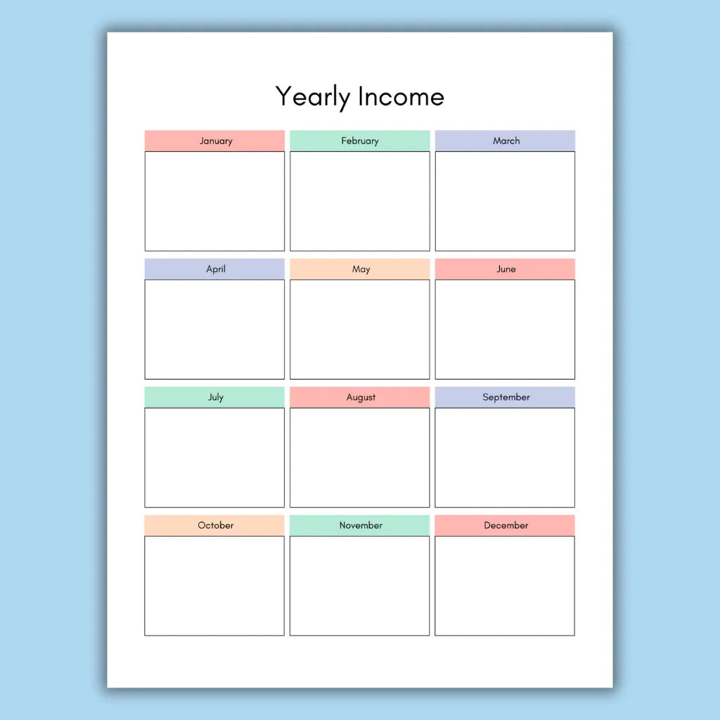 Canva Finance Planner