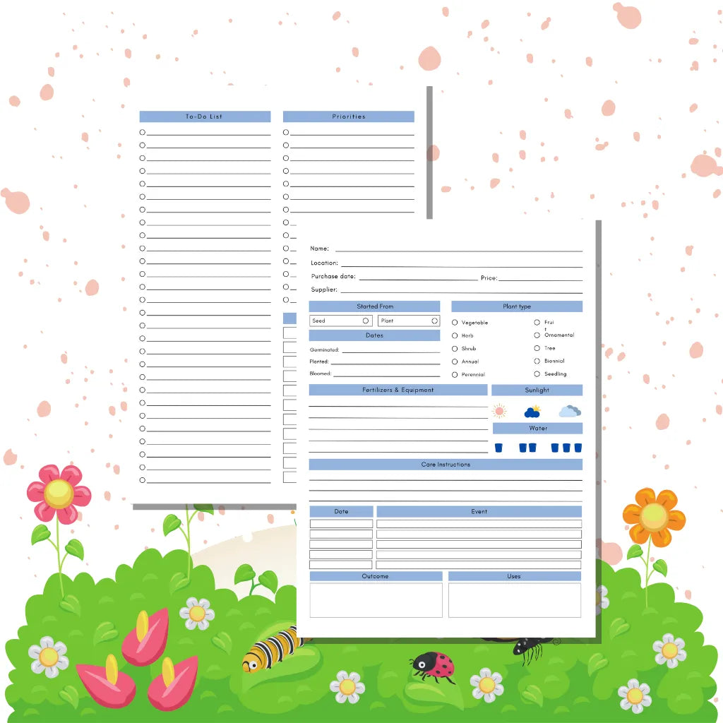 Canva Gardening Notebook