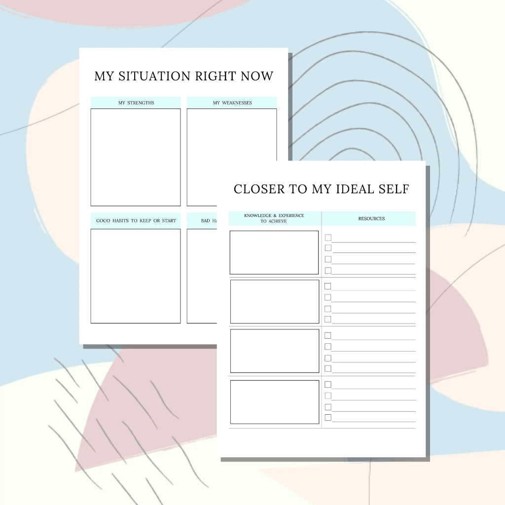Canva Goal Setting Planner