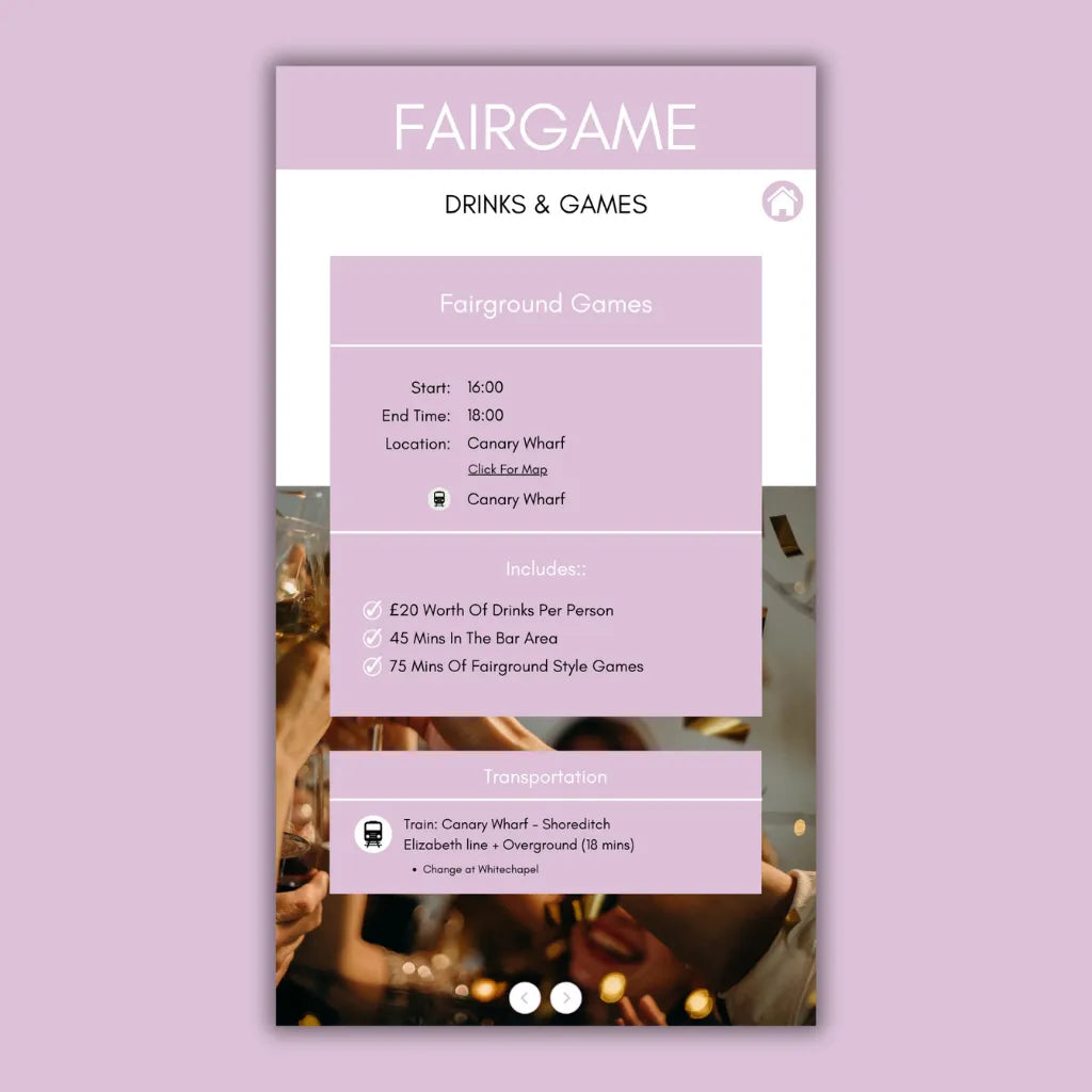 Canva Itinerary Template for Events