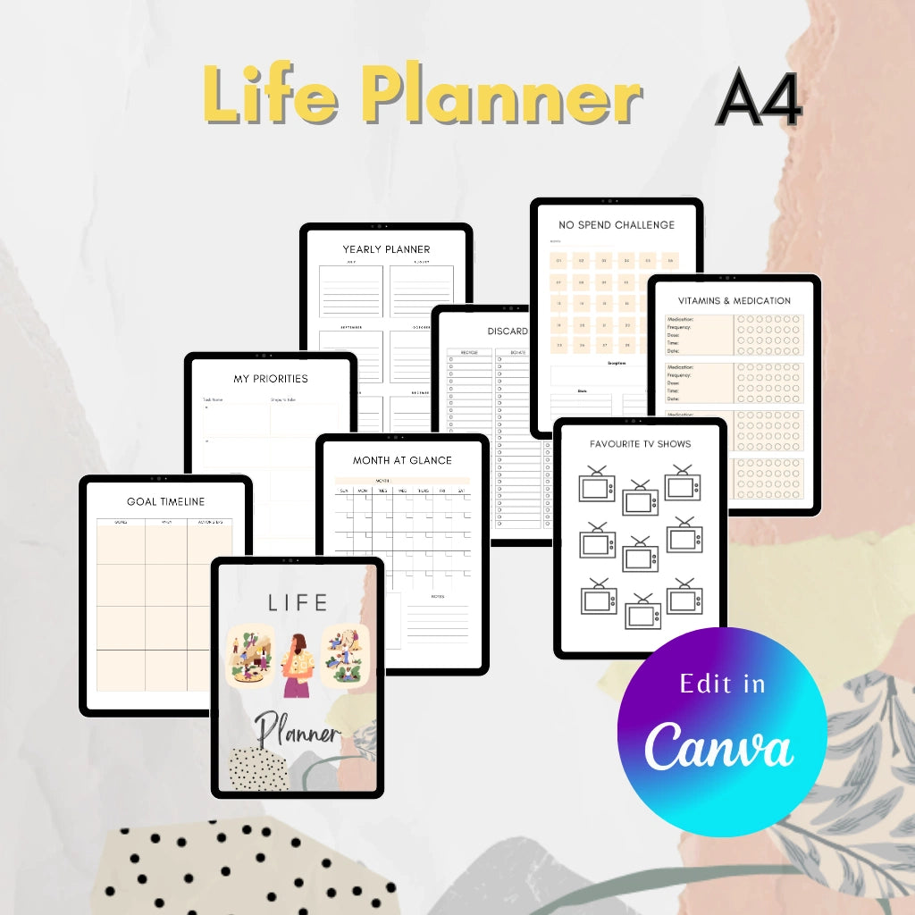 Canva Life Planner Printable