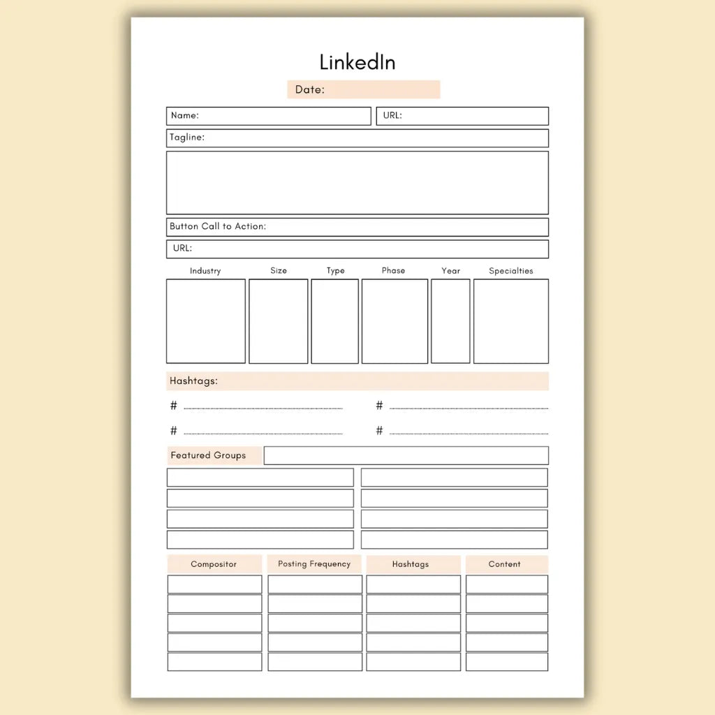 Canva Marketing Strategy Planner