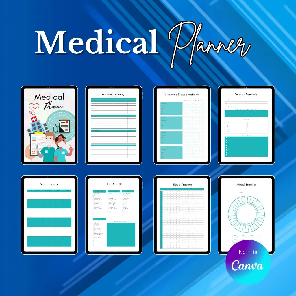 Canva Medical Planner