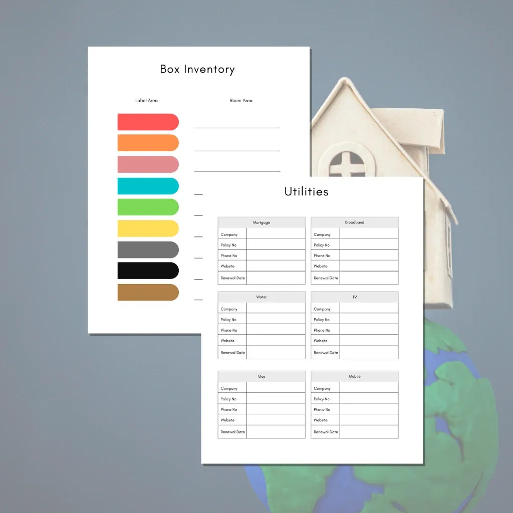 Canva Packing & Utilities Planner