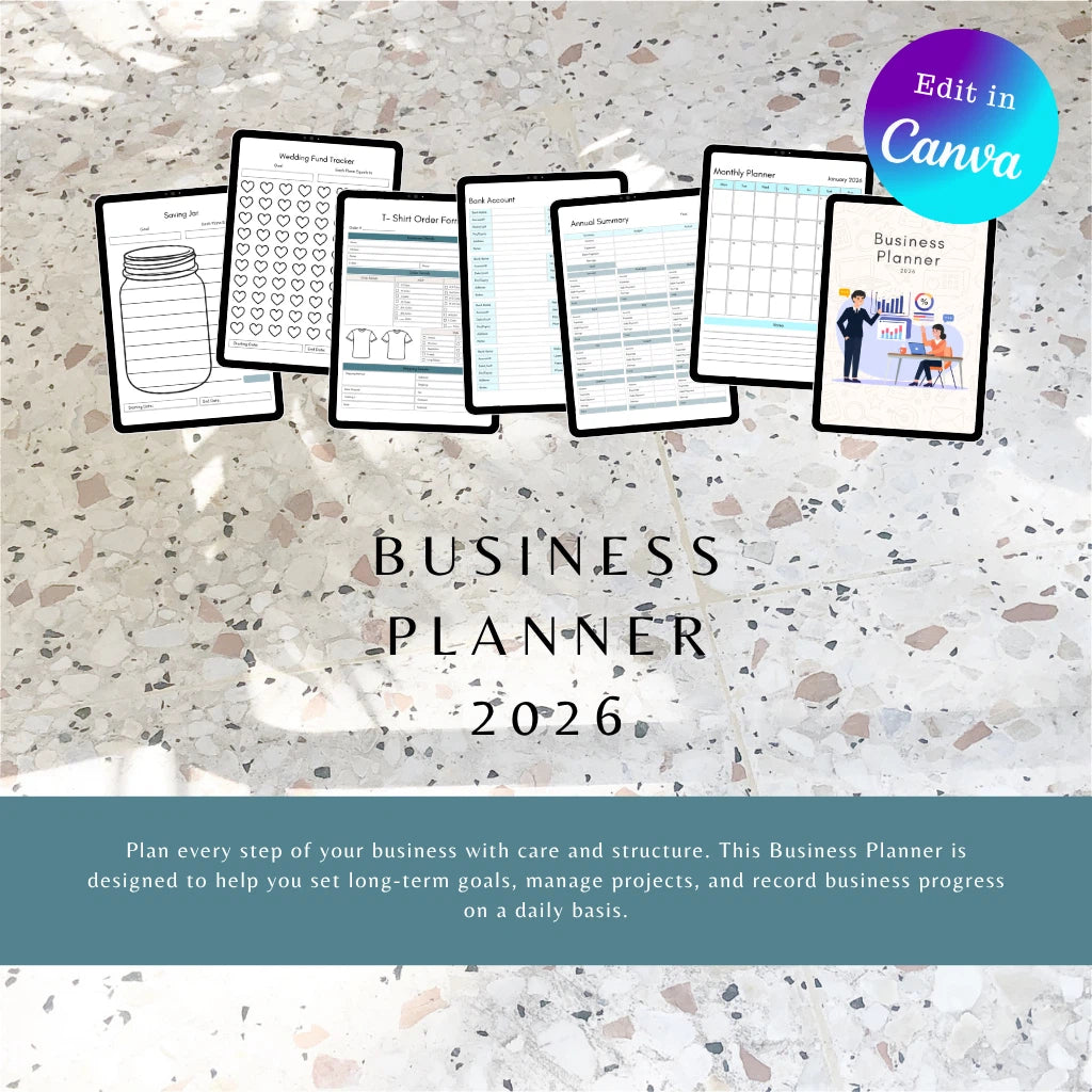 Canva Small Business Organizer