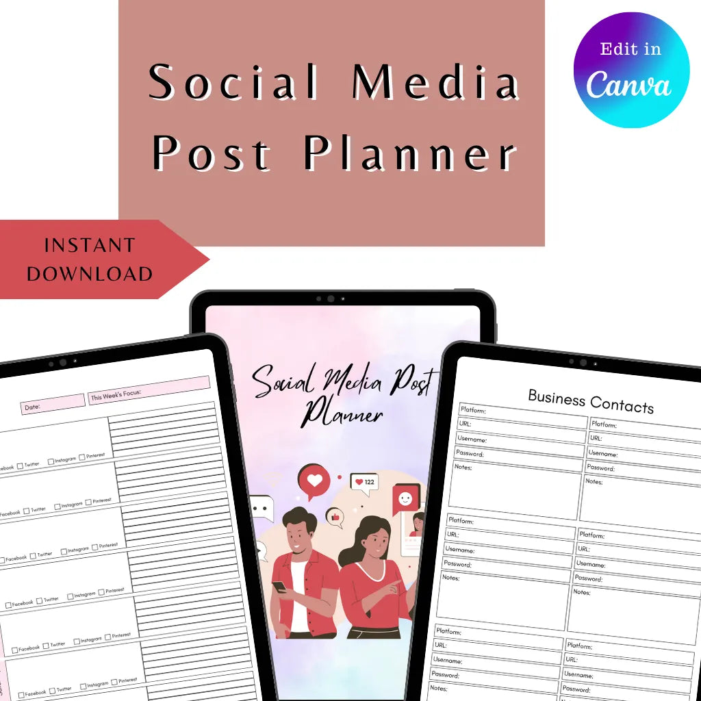 Canva Social Media Planner