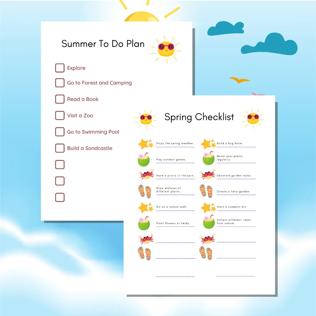 Children’s Summer Activity Planner