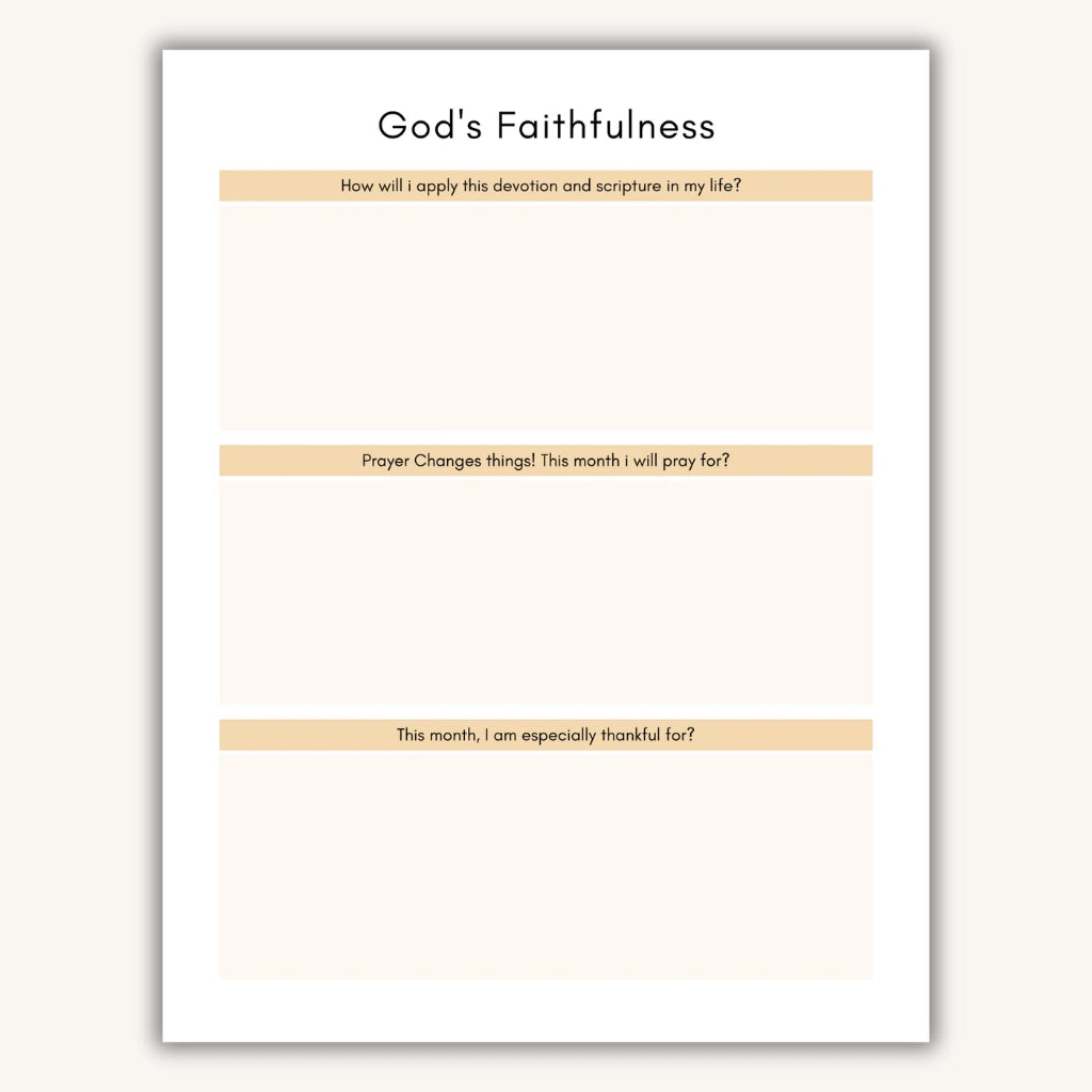 Christian Faith Tracker