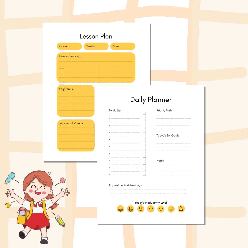 Classroom Planner Template