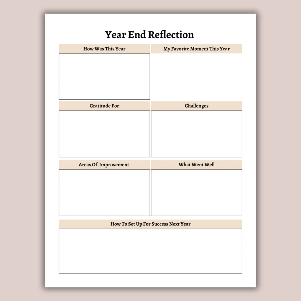 Daily Gratitude Planner Canva