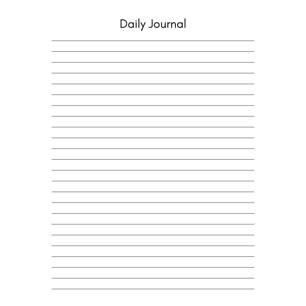 100 Anxiety Journal Prompts Canva Template – Mindfulness Planner for Stress Relief