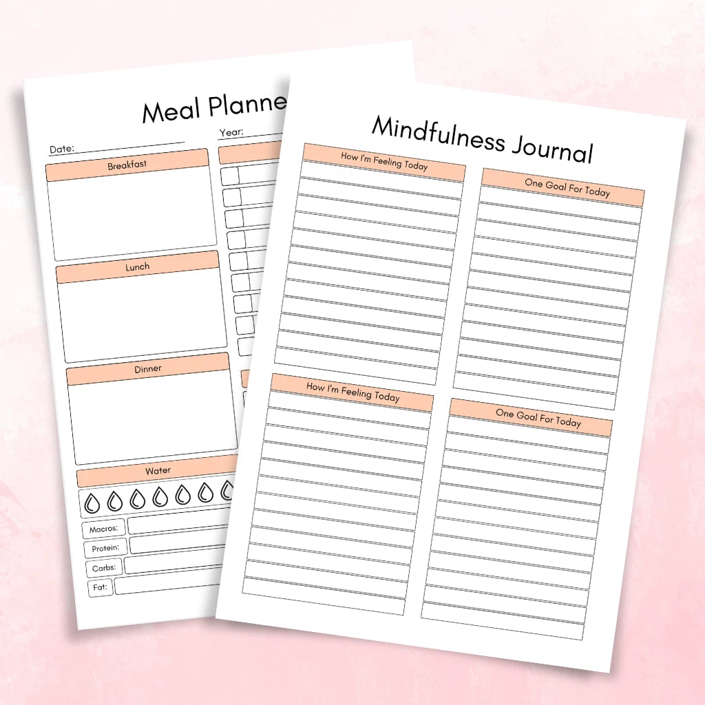 Daily & Weekly Confidence Girl Journal