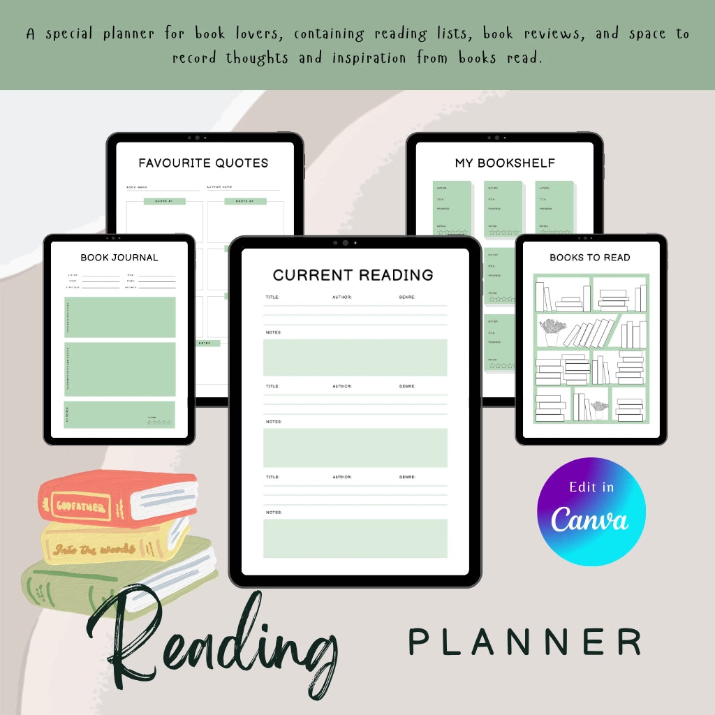 Digital Bookshelf Organizer