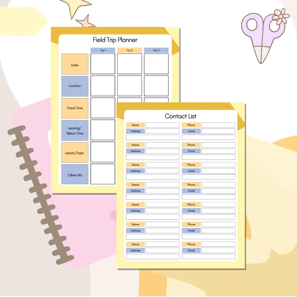 Digital Homeschooling Organizer