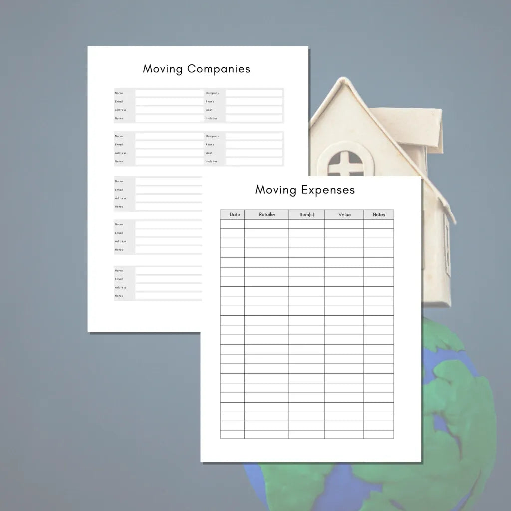 Digital Moving Binder