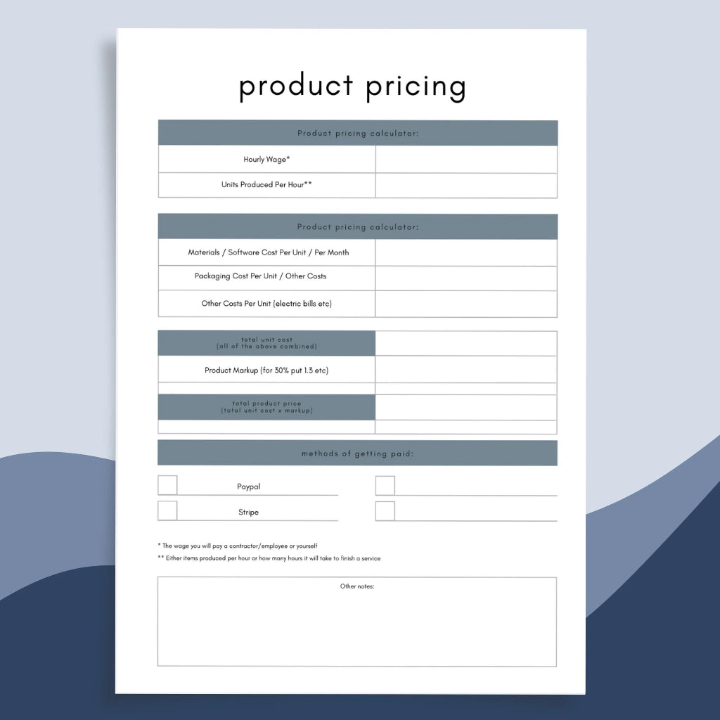 Digital Product Idea & Marketing Tracker