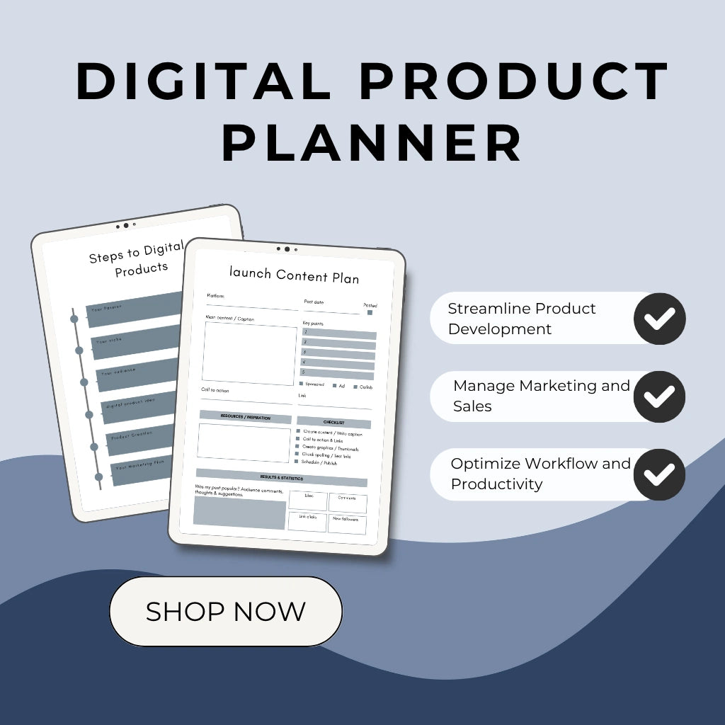 Digital Product Launch Planner