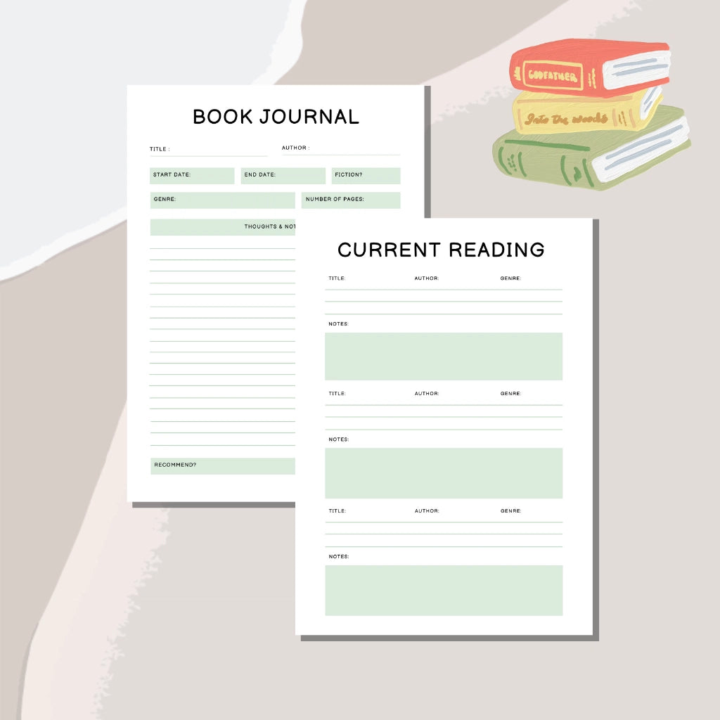 Digital Reading Planner