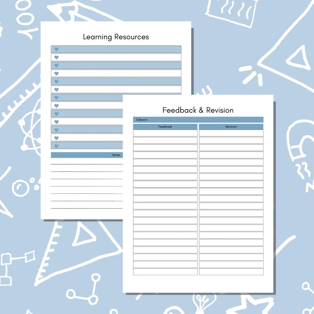 Digital Study Planner Canva