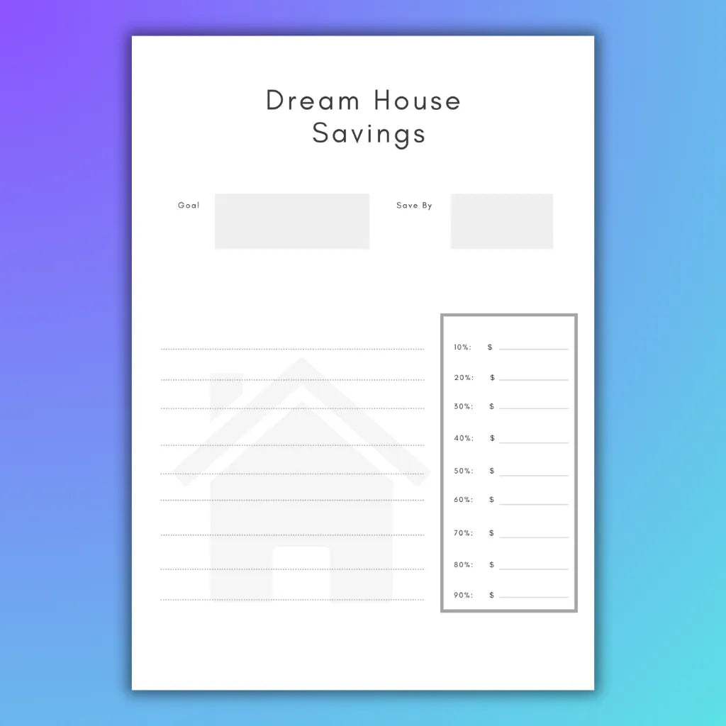 Dream House Savings Planner